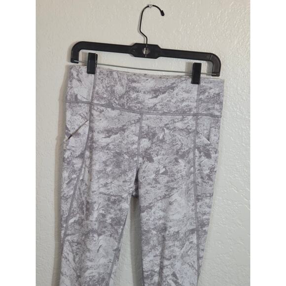 Lululemon Women's Time To Sweat Crop Leggings 23" Inseam Size 10‎ Gym Pockets - Picture 3 of 10